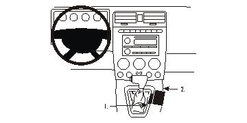 Brodit ProClip, Hummer H3 05-11 i gruppen Bilstereo / Hvad passer i min bil / Hummer hos BRL (240833703)