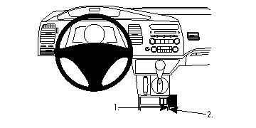 Honda Civic Hybrid 06-11, Konsol i gruppen Bilstereo / Hvad passer i min bil / Honda / Civic / Civic 2006-2011 hos BRL (240833810)