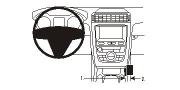 Brodit ProClip, Jaguar XK-Series 07-15 i gruppen Bilstereo / Hvad passer i min bil / Jaguar hos BRL (240833912)