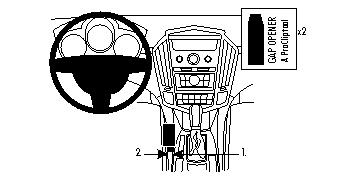 Brodit ProClip, Cadillac SRX 10-16 i gruppen Nyheder hos BRL (240834418)