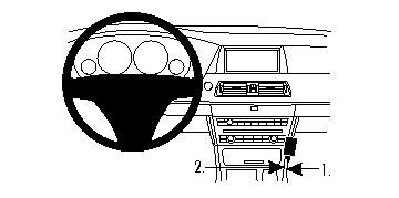 BMW F07 10-15, Konsolplacerad i gruppen Bilstereo / Hvad passer i min bil / BMW / BMW 5-serie / BMW F07/F10/F11/F18 2010-2017 / Øvrigt F07/F10/F11/F18 2010-2017 hos BRL (240834423)
