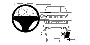 BMW F10, F11 10-15, Konsolplacerad i gruppen Bilstereo / Hvad passer i min bil / BMW / BMW 5-serie / BMW F07/F10/F11/F18 2010-2017 / Øvrigt F07/F10/F11/F18 2010-2017 hos BRL (240834458)