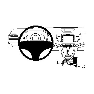 Honda CR-V 12-15, Konsol, Strömuttag i gruppen Bilstereo / Hvad passer i min bil / Honda / CR-V / CR-V 2012-2016 hos BRL (240834771)