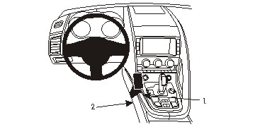 Brodit ProClip, Jaguar F-Type 13-22 i gruppen Bilstereo / Hvad passer i min bil / Jaguar hos BRL (240834912)