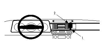Brodit ProClip, Jaguar XJS 75-96 i gruppen Bilstereo / Hvad passer i min bil / Jaguar hos BRL (240851576)