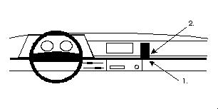 Brodit ProClip, Volkswagen T4 Transporter/Pickup 80-90 i gruppen Bilstereo / Hvad passer i min bil / Volkswagen / Transporter / Transporter T3 1979-1990 / Øvrigt Transporter T3 1979-1990 hos BRL (240851889)