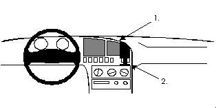 ProClip Monteringsbygel Hyundai Elantra 91-95, Centrerad i gruppen Bilstereo / Hvad passer i min bil / Hyundai / Elantra / Elantra 1992-2000 hos BRL Electronics (240851923)