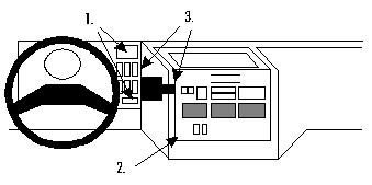 Brodit ProClip, Iveco Euro Cargo 91-04 i gruppen Bilstereo / Hvad passer i min bil / Iveco Daily hos BRL (240851937)