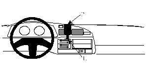 ProClip Monteringsbygel Toyota LandCruiser Hg 80 91-94, Centrerad i gruppen Bilstereo / Hvad passer i min bil / Toyota / Landcruiser / Landcruiser 1990-1997 hos BRL Electronics (240851994)