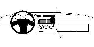 Alfa Romeo 155 92-97, Vinklad i gruppen Bilstereo / Hvad passer i min bil / Alfa Romeo hos BRL (240852024)