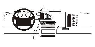 ProClip Monteringsbygel Hyundai Sonata 94-98, Centrerad i gruppen Bilstereo / Hvad passer i min bil / Hyundai / Sonata / Sonata 1996-2005 hos BRL Electronics (240852036)