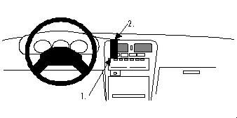 Nissan Terrano 94-97, Centrerad i gruppen Bilstereo / Hvad passer i min bil / Nissan / Terrano hos BRL (240852052)