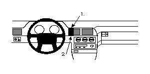 Volvo S90/V90 97-98, Center i gruppen Bilstereo / Hvad passer i min bil / Volvo / Volvo V90 / Volvo V90 1996-2000 / Øvrigt V90 1996-2000 hos BRL (240852101)