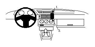 Alfa Romeo 155 92-97, Vinklad, Träpanel i gruppen Bilstereo / Hvad passer i min bil / Alfa Romeo hos BRL (240852205)