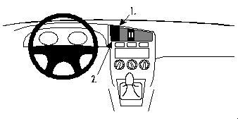 Nissan Primera 96-99, Centrerad i gruppen Bilstereo / Hvad passer i min bil / Nissan / Primera hos BRL (240852324)