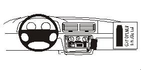 Volkswagen Passat 97-05, Vinklad i gruppen Bilstereo / Hvad passer i min bil / Volkswagen / Passat / Passat B5 1997-2005 / Øvrigt Passat B5 1997-2005 hos BRL (240852404)