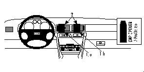 Audi A6 98-03, Center, Hög i gruppen Bilstereo / Hvad passer i min bil / Audi / Audi A6 / Audi A6 1998-2004 hos BRL (240852472)