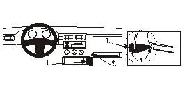 ProClip Monteringsbygel Seat Cordoba 94-99, Vinklad i gruppen Bilstereo / Hvad passer i min bil / Volkswagen / Caddy / Caddy Mk2 1996-2003 / Övrigt Caddy Mk2 1996-2003 hos BRL Electronics (240852530)