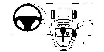 ProClip Monteringsbygel Lexus RX Serie 99-03, Vinklad i gruppen Bilstereo / Hvad passer i min bil / Lexus hos BRL Electronics (240852614)