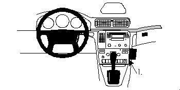 Volvo S80 99-06, Vinklad i gruppen Bilstereo / Hvad passer i min bil / Volvo / Volvo S80 / Volvo S80 1999-2006 hos BRL (240852621)