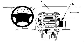 Lexus LX Serie 99-02, Vinklad i gruppen Bilstereo / Hvad passer i min bil / Lexus / Lexus LX hos BRL (240852664)