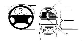 Peugeot 206 99-08, Centrerad i gruppen Bilstereo / Hvad passer i min bil / Peugeot / Peugeot 206 / Peugeot 206 2001-2006 hos BRL (240852673)