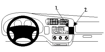 Brodit ProClip, Oldsmobile Bravada 98-05 i gruppen Nyheder hos BRL (240852679)