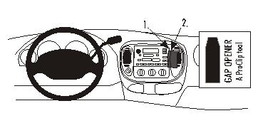Brodit ProClip, Ford/Lincoln i gruppen Bilstereo / Hvad passer i min bil / Ford / Expedition / Expedition 2000-2003 hos BRL (240852693)