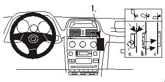Lexus IS Serie 01-05, Vinklad i gruppen Bilstereo / Hvad passer i min bil / Lexus / Lexus IS hos BRL (240852716)