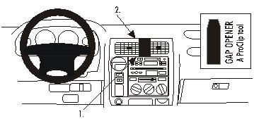 Toyota LandCruiser 90 97-02, Centrerad i gruppen Bilstereo / Hvad passer i min bil / Toyota / Land Cruiser Prado / Land Cruiser Prado 1996-2008 hos BRL (240852749)