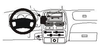 Nissan Navara 00-05, Centrerad i gruppen Bilstereo / Hvad passer i min bil / Nissan / Navara / Navara 2004-2014 hos BRL (240852751)