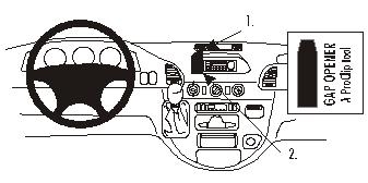 Brodit ProClip, Mercedes Benz Sprinter 00-06 i gruppen Bilstereo / Hvad passer i min bil / Mercedes / Sprinter / Sprinter 1995-2006 hos BRL (240852796)