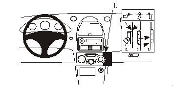 Toyota Celica 00-05, Vinklad i gruppen Bilstereo / Hvad passer i min bil / Toyota / Celica / Celica 1999-2006 hos BRL (240852818)