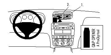 Alfa Romeo 147 01-11/GT 04-11, Centrerad i gruppen Bilstereo / Hvad passer i min bil / Alfa Romeo / Alfa Romeo 147 hos BRL (240852865)