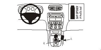 Alfa Romeo 147 01-11, Vinklad, låg i gruppen Bilstereo / Hvad passer i min bil / Alfa Romeo / Alfa Romeo 147 hos BRL (240852866)