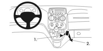 ProClip Monteringsbygel Fiat Doblo 01-09, Vinklad i gruppen Bilstereo / Hvad passer i min bil / Fiat / Doblo / Doblo 2001-2010 hos BRL Electronics (240852931)