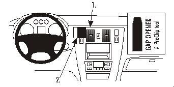 ProClip Monteringsbygel Hyundai Terracan 02-07, Centrerad i gruppen Bilstereo / Hvad passer i min bil / Hyundai / Terracan / Terracan 2001-2007 hos BRL Electronics (240853003)