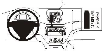 Citroen C2/C3 03-05, Centrerad i gruppen Bilstereo / Hvad passer i min bil / Citroën / C3 / C3 2002-2009 hos BRL (240853044)