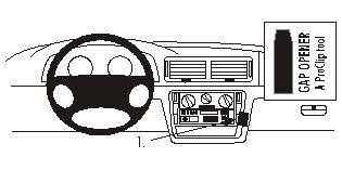Volkswagen Passat 97-05, Vinklad, Höger i gruppen Bilstereo / Hvad passer i min bil / Volkswagen / Passat / Passat B5 1997-2005 / Øvrigt Passat B5 1997-2005 hos BRL (240853050)