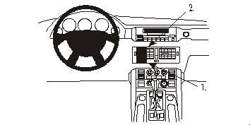 Landrover Range Rover 02-06, Centrerad i gruppen Bilstereo / Hvad passer i min bil / Land Rover / Range Rover hos BRL (240853051)