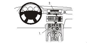 Landrover Range Rover 02-06, Vinklad, hög i gruppen Bilstereo / Hvad passer i min bil / Land Rover / Range Rover hos BRL (240853052)