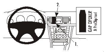 Opel Signum 03-08/Opel Vectra 02-10, Centrerad i gruppen Bilstereo / Hvad passer i min bil / Opel / Signum / Signum 2004-2007 hos BRL (240853076)