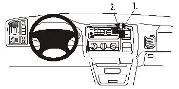 ProClip Monteringsbygel Chevrolet Avalanche 02-02, Centrerad i gruppen Bilstereo / Hvad passer i min bil / Chevrolet hos BRL (240853111)