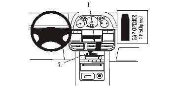 Nissan X-Trail 02-03, Centrerad i gruppen Bilstereo / Hvad passer i min bil / Nissan / X-trail hos BRL (240853134)