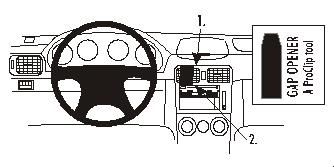 Subaru Forester 03-07, Centrerad i gruppen Bilstereo / Hvad passer i min bil / Subaru / Forester / Forester 2003-2008 hos BRL (240853137)