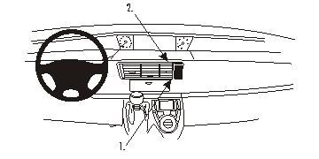 Citroen C8 02-11, Vinklad i gruppen Bilstereo / Hvad passer i min bil / Citroën / C8 hos BRL (240853155)