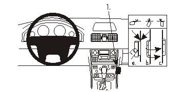 Volvo XC90 02-14, Vinklad i gruppen Bilstereo / Hvad passer i min bil / Volvo / Volvo XC90 / Volvo XC90 2003-2014 hos BRL (240853172)