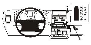 Volkswagen Touareg 03-09, Vinklad i gruppen Bilstereo / Hvad passer i min bil / Volkswagen / Touareg hos BRL (240853178)