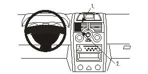 Renault Mégane 03-09, Center i gruppen Bilstereo / Hvad passer i min bil / Renault / Mégane / Mégane 2003-2008 hos BRL (240853181)