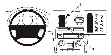Audi A3 03-06, Center i gruppen Bilstereo / Hvad passer i min bil / Audi / Audi A3 / Audi A3 2004-2013 hos BRL (240853296)